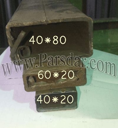 وزن آهن آلات پروفیل ساختمانی به صورت جدول