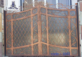 درب پارکینگ فلزی
