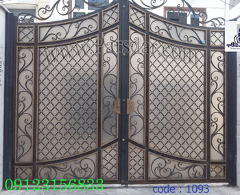 درب پارکینگ فلزی