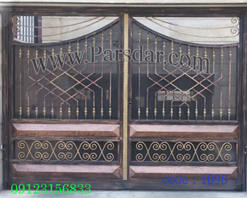 درب پارکینگ فلزی