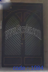 درب فلزی حیاط