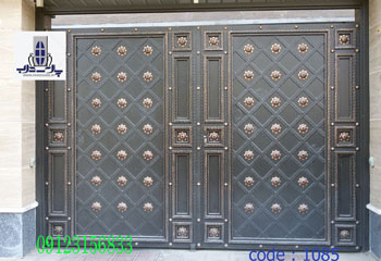 درب فلزی حیاط
