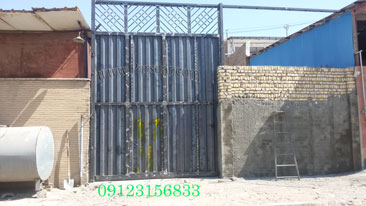 درب ورودی کارگاهی