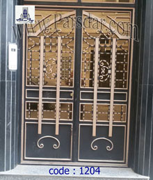 درب پارکینگی فلزی