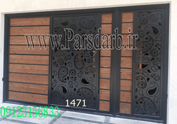 درب ورودی منزل