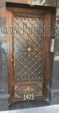 درب ورودی منزل