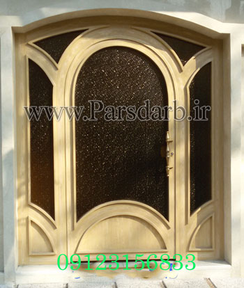 درب ساختمان فرفورژه