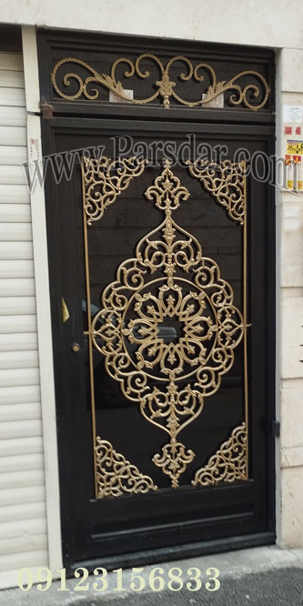 درب فلزی نفررو ساختمان