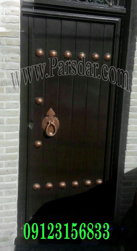 درب نفررو طرح چوب